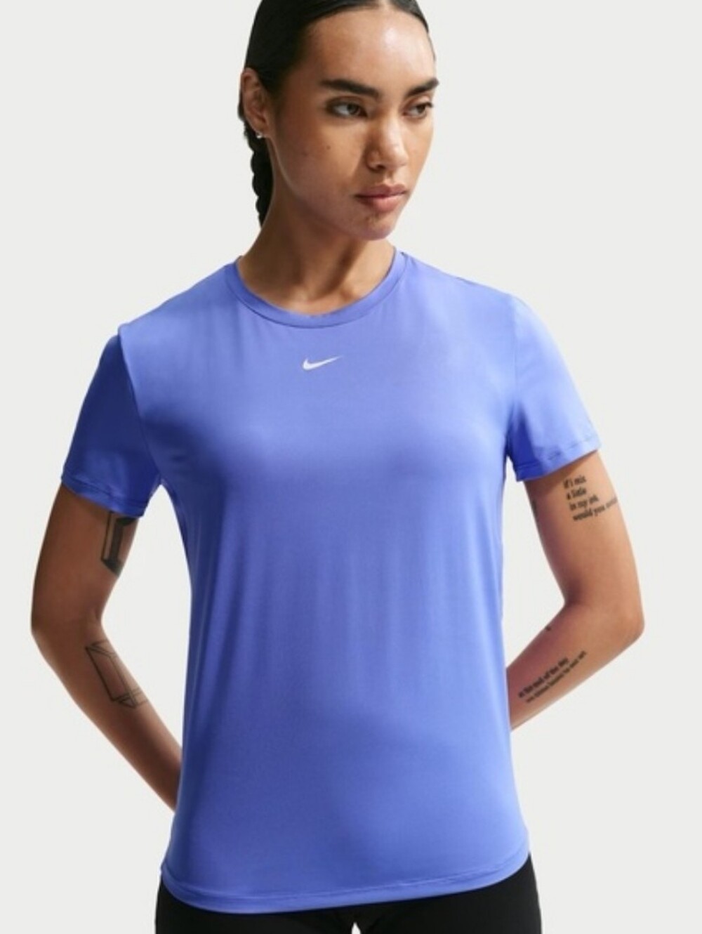 Nike Women’s Blue Short-Sleeve Dri-FIT Tee